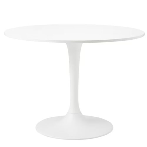 Table, white/white