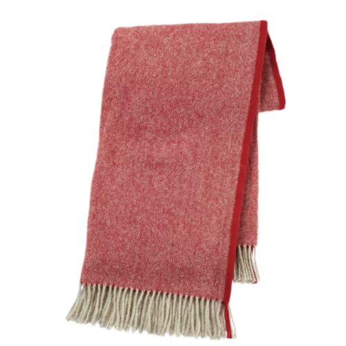 Throw, red
