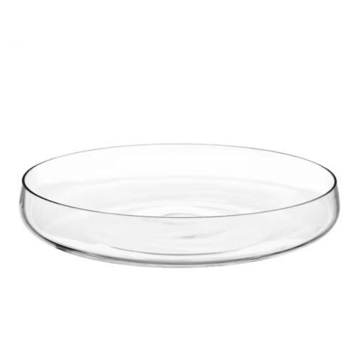 Bowl, clear glass