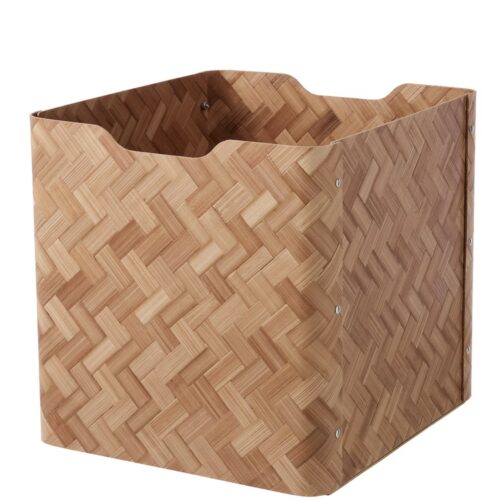Box, bamboo/brown