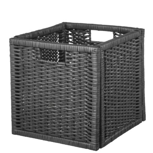 Basket, dark grey