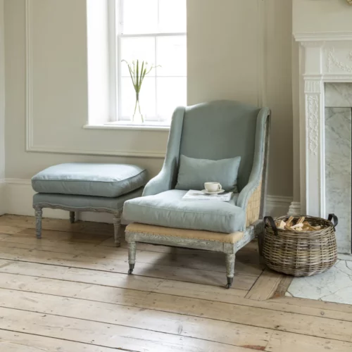 Millie Swedish Blue Armchair